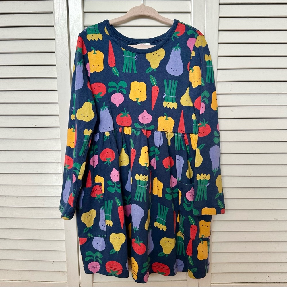 Hanna Andersson Long Sleeve Playground Dress with Pockets